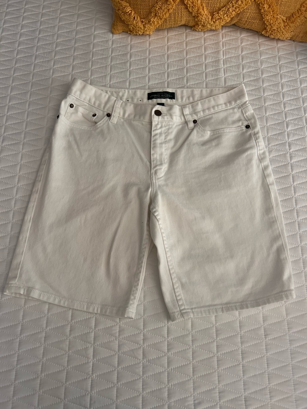 LRL LAUREN JEANS CO. DENIM SHORTS